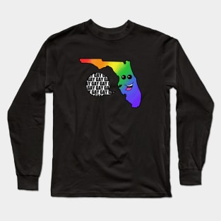 Florida Gay (new 2) Long Sleeve T-Shirt